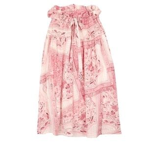Mii Collection The Lata Tapis volant Long Skirt Size XS